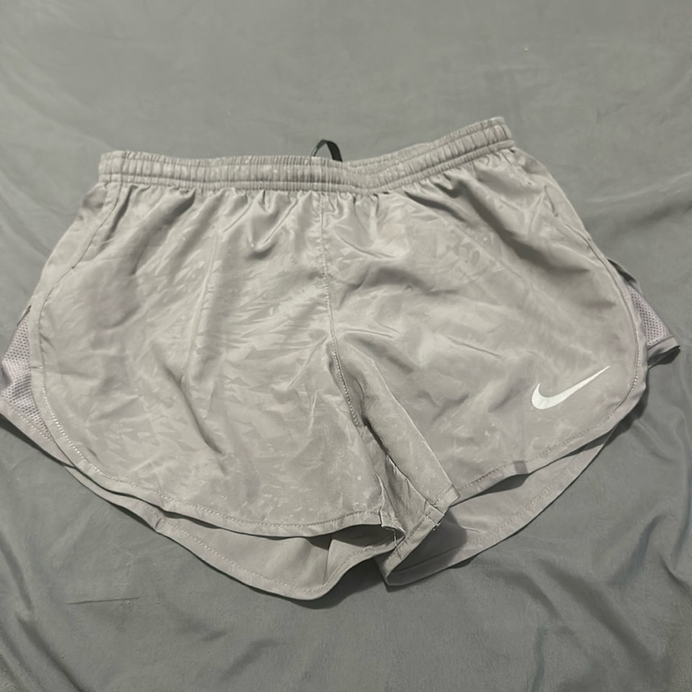 Nike grey running shorts size small